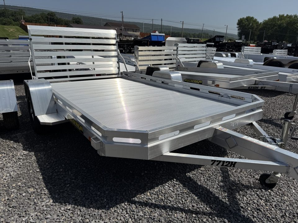 New 2027 ALUMA 77" x 12 Utility Trailer