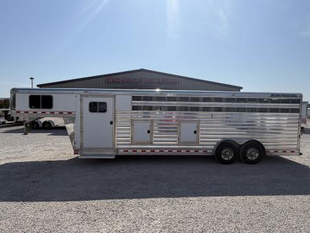Used 2016 Elite Trailers Stock Combo Gooseneck Horse Trailer