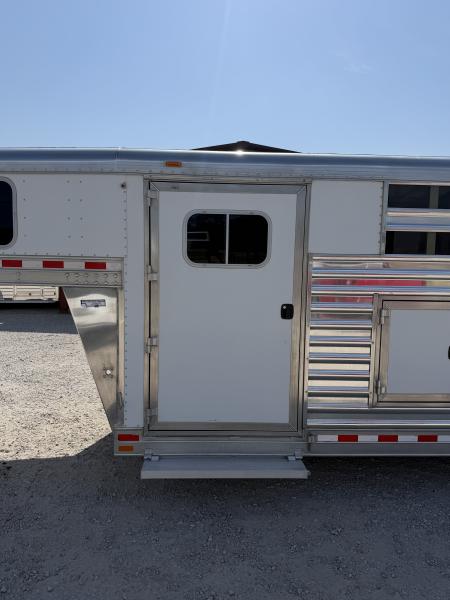 Used 2016 Elite Trailers Stock Combo Gooseneck Horse Trailer