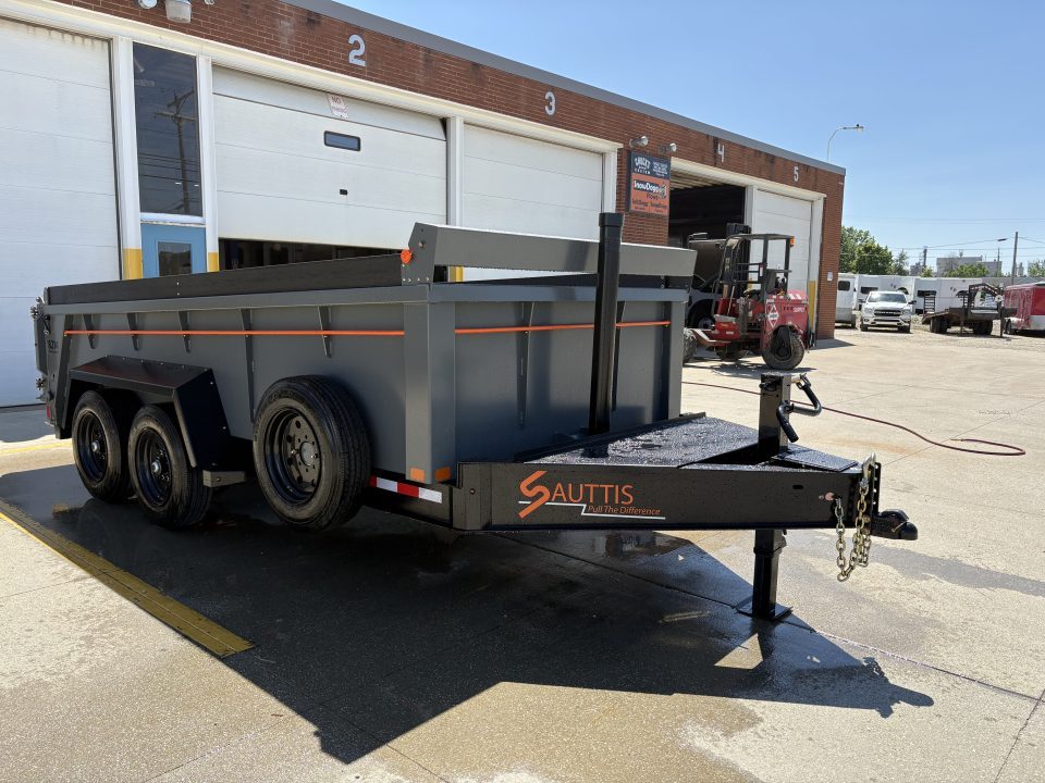 New 2026 Sauttis 82"X14' INDUSTRIAL DUMP TRAILER Dump Trailer