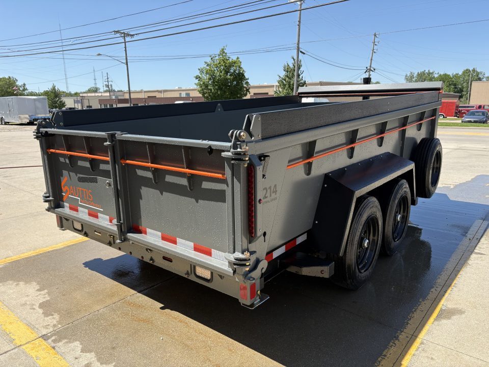 New 2026 Sauttis 82"X14' INDUSTRIAL DUMP TRAILER Dump Trailer