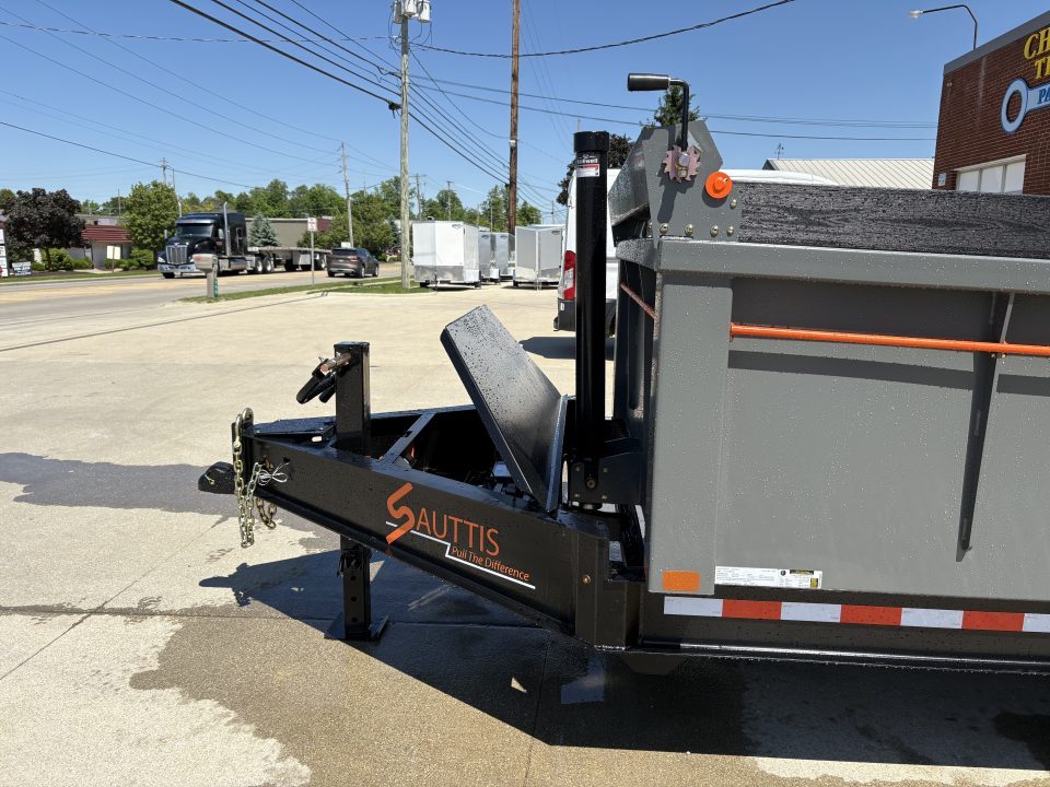 New 2026 Sauttis 82"X14' INDUSTRIAL DUMP TRAILER Dump Trailer
