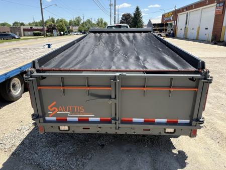 New 2026 Sauttis 82"X14' INDUSTRIAL DUMP TRAILER Dump Trailer