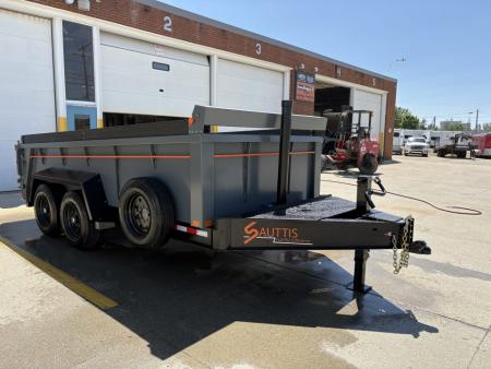New 2026 Sauttis 82 X14' INDUSTRIAL DUMP TRAILER Dump Trailer