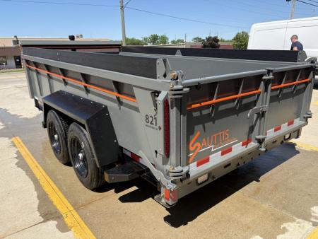 New 2026 Sauttis 82"X14' INDUSTRIAL DUMP TRAILER Dump Trailer