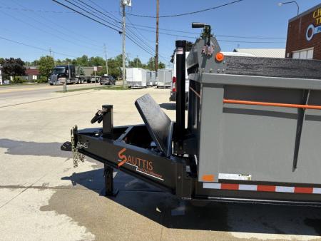 New 2026 Sauttis 82"X14' INDUSTRIAL DUMP TRAILER Dump Trailer