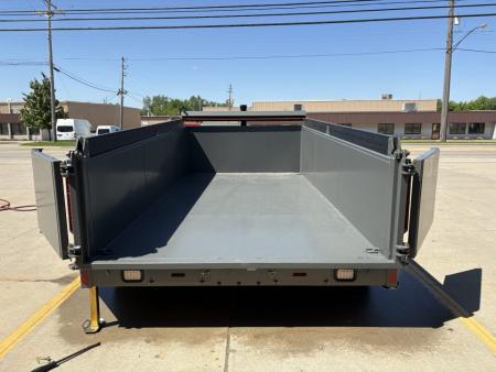 New 2026 Sauttis 82"X14' INDUSTRIAL DUMP TRAILER Dump Trailer
