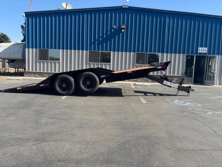 New 2026 Iron Panther Power Tilt Car / Racing Trailer 14,000 Lbs GVWR
