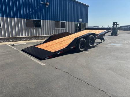 New 2026 Iron Panther Power Tilt Car / Racing Trailer 14,000 Lbs GVWR
