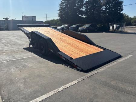 New 2026 Iron Panther Power Tilt Car / Racing Trailer 14,000 Lbs GVWR