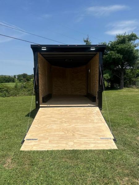 New 2027 8.5x16 Car Hauler-5200 Torsions- Charcoal-poly- Enclosed Car Hauler