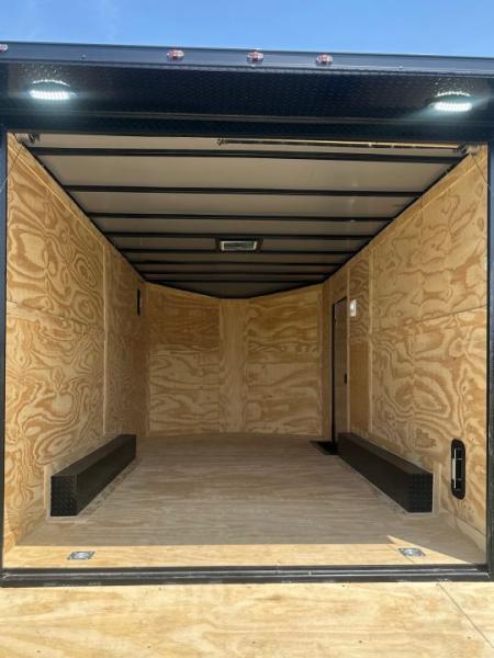 New 2027 8.5x16 Car Hauler-5200 Torsions- Charcoal-poly- Enclosed Car Hauler