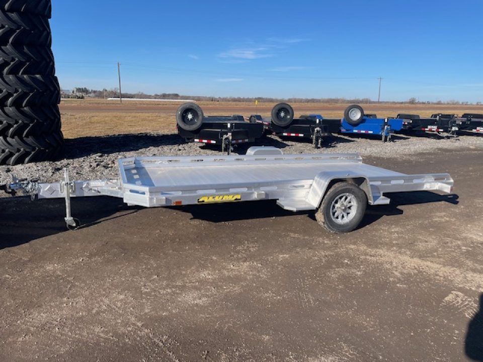 New 2027 Aluma 7814S Tilt Heavy Duty 78x14 Utility Trailer Utility Trailer