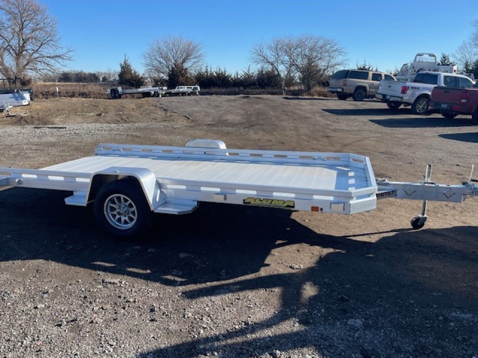 New 2027 Aluma 7814S Tilt Heavy Duty 78x14 Utility Trailer Utility Trailer