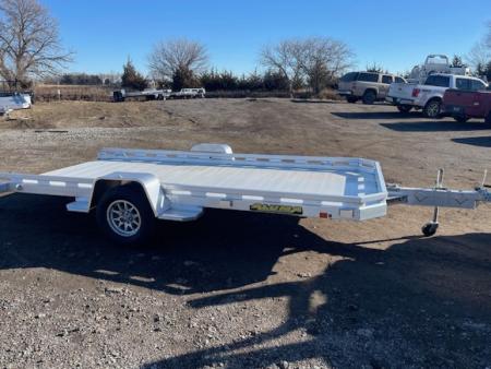 New 2027 Aluma 7814S Tilt Heavy Duty 78x14 Utility Trailer Utility Trailer
