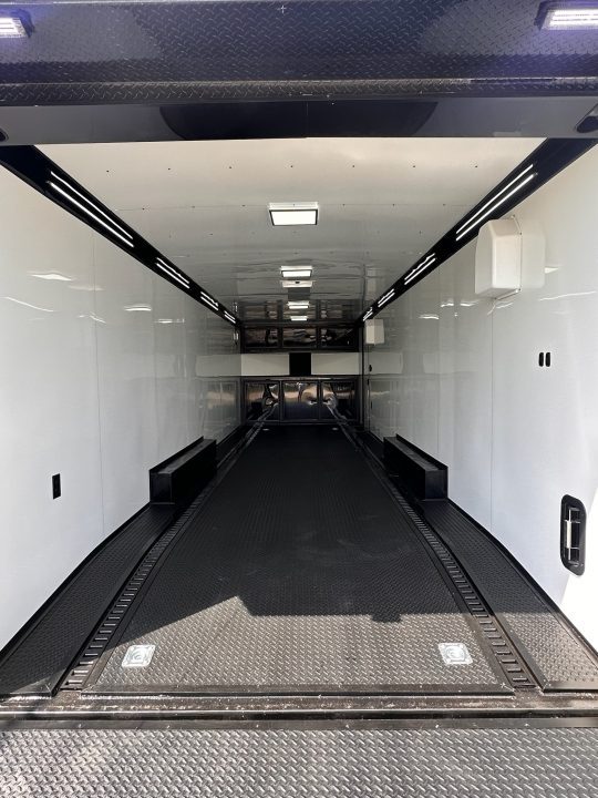 New 2027 Rock Solid Cargo 8.5x28 Race Trailer -Finished Interior-7000LB Spread Torsion-RECESSED E-TRACK-Car/Race Trailer