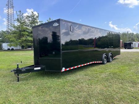 New 2027 Rock Solid Cargo 8.5x28 Race Trailer -Finished Interior-7000LB Spread Torsion-RECESSED E-TRACK-Car/Race Trailer