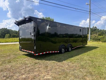 New 2027 Rock Solid Cargo 8.5x28 Race Trailer -Finished Interior-7000LB Spread Torsion-RECESSED E-TRACK-Car/Race Trailer