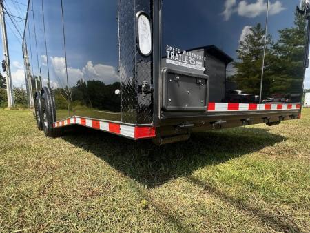 New 2027 Rock Solid Cargo 8.5x28 Race Trailer -Finished Interior-7000LB Spread Torsion-RECESSED E-TRACK-Car/Race Trailer
