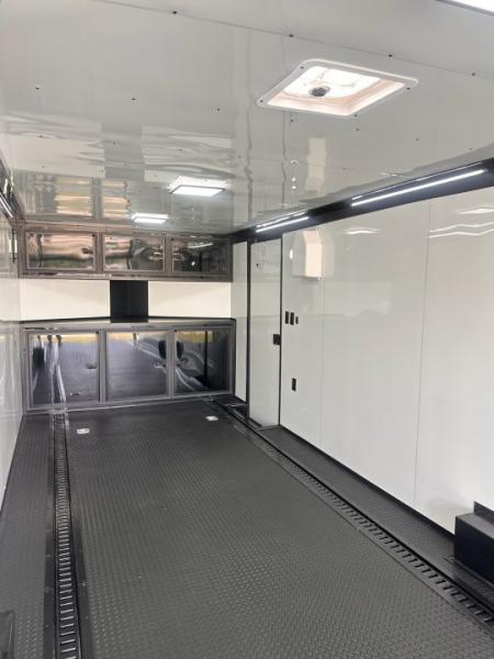 New 2027 Rock Solid Cargo 8.5x28 Race Trailer -Finished Interior-7000LB Spread Torsion-RECESSED E-TRACK-Car/Race Trailer
