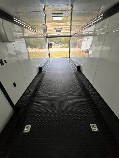 New 2027 Rock Solid Cargo 8.5x28 Race Trailer -Finished Interior-7000LB Spread Torsion-RECESSED E-TRACK-Car/Race Trailer