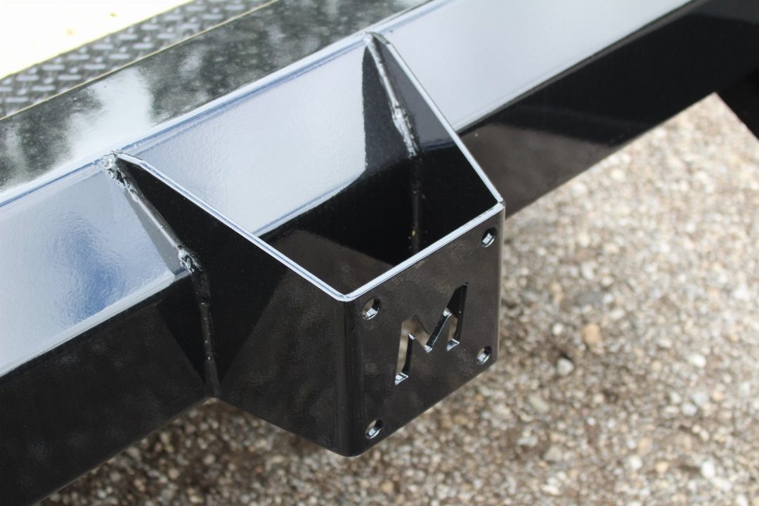 New 2027 Moritz ELBH 7' x 18' Low Pro - Aluminum Ramps - Equipment Trailer - 14000# GVW