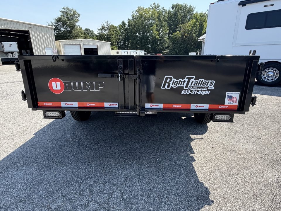 New 2027 7X14 U-Dump Dump Trailer
