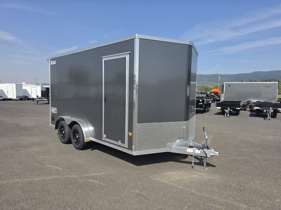 New 2027 ALCOM 7.5x14 XPRESS XLT Aluminum Enclosed Trailer w/ Upgrades 7K GVWR