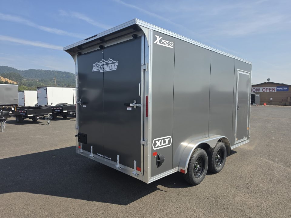 New 2027 ALCOM 7.5x14 XPRESS XLT Aluminum Enclosed Trailer w/ Upgrades 7K GVWR