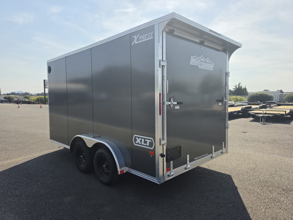 New 2027 ALCOM 7.5x14 XPRESS XLT Aluminum Enclosed Trailer w/ Upgrades 7K GVWR