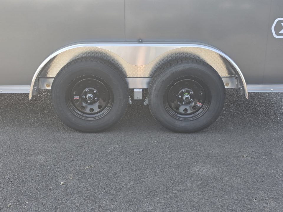 New 2027 ALCOM 7.5x14 XPRESS XLT Aluminum Enclosed Trailer w/ Upgrades 7K GVWR