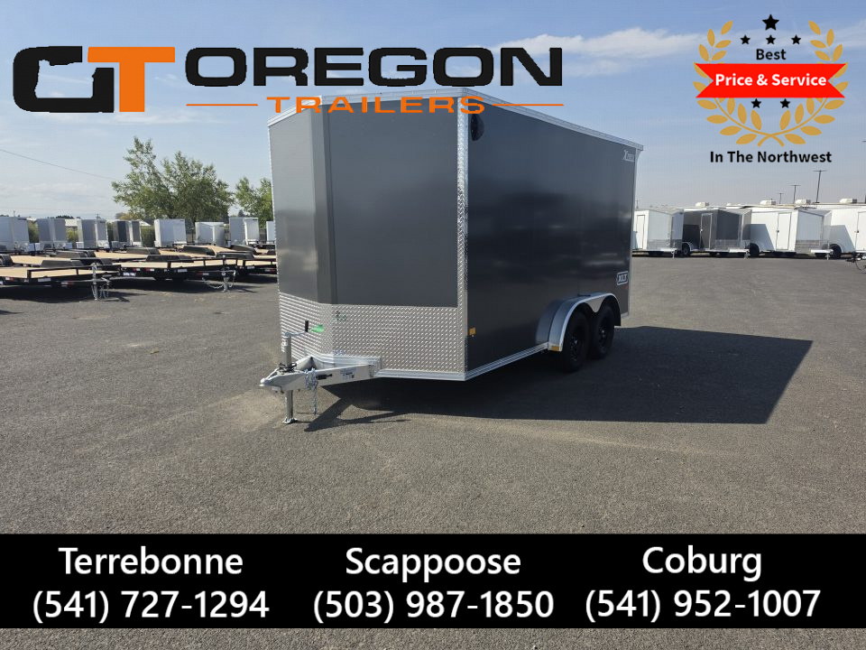New 2027 ALCOM 7.5x14 XPRESS XLT Aluminum Enclosed Trailer w/ Upgrades 7K GVWR