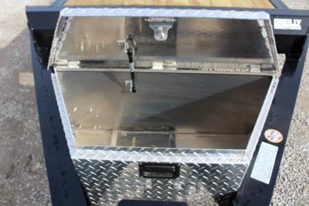 New 2027 Moritz ELBH 7' x 20' Low Pro - Aluminum Ramps - Equipment Trailer - 14000# GVW