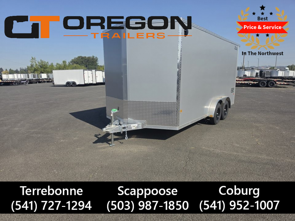 New 2027 ALCOM 7.5x16 XPRESS XLT Aluminum Enclosed Trailer w/ Upgrades 7K GVWR