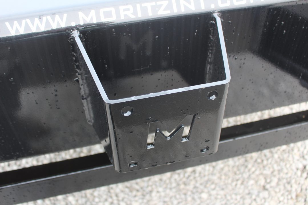 New 2027 Moritz 8' 6" x 20' + 4' Deckover Flatbed w/ Beavertail - Aluminum Ramps - 16,000# GVW