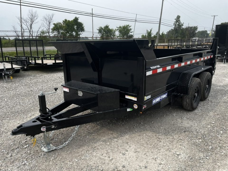 New 2026 Sure-Trac 72 x12 10K Single Ram Dump Trailer