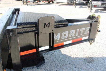 New 2026 Moritz FDPH DT 22' + 5' - Pintle Ring Deckover Equipment Trailer - 40000# GVW
