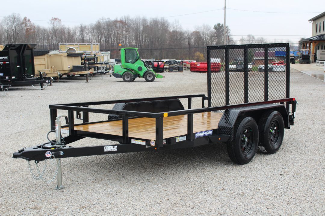 New 2027 Sure-Trac 6' x 12' Tandem Axle Tube Top Utility Trailer - 7000# GVW