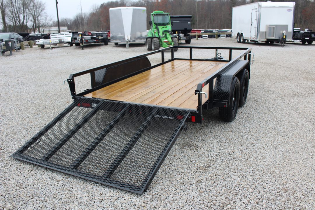 New 2027 Sure-Trac 6' x 12' Tandem Axle Tube Top Utility Trailer - 7000# GVW