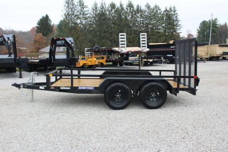 New 2027 Sure-Trac 6' x 12' Tandem Axle Tube Top Utility Trailer - 7000# GVW