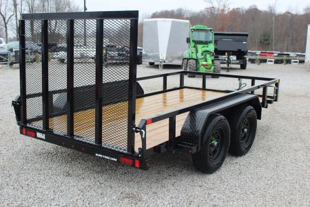 New 2027 Sure-Trac 6' x 12' Tandem Axle Tube Top Utility Trailer - 7000# GVW
