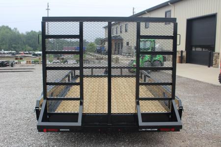 New 2027 Sure-Trac 7' x 14' Tandem Axle Tube Top Landscape Utility Trailer - 9900# GVW