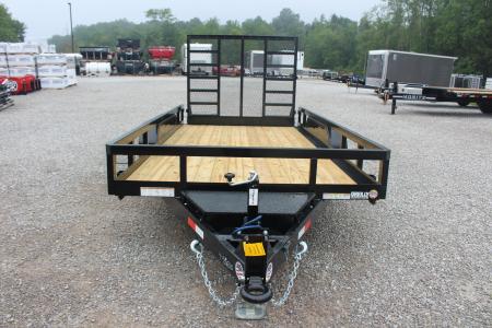 New 2027 Sure-Trac 7' x 14' Tandem Axle Tube Top Landscape Utility Trailer - 9900# GVW
