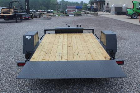 New 2027 Sure-Trac 6' 6" x 12' Gravity Tilt Trailer - 7800# GVW