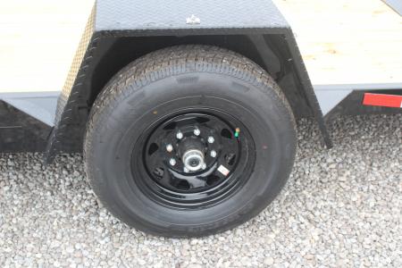 New 2027 Sure-Trac 6' 6" x 12' Gravity Tilt Trailer - 7800# GVW