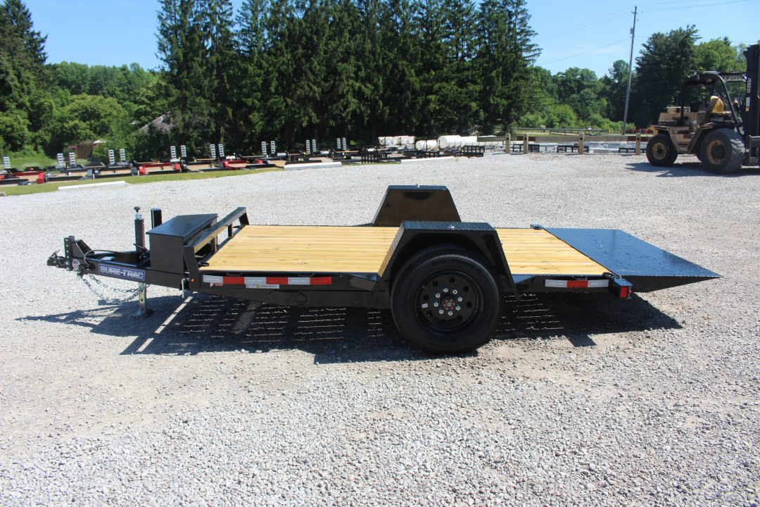 New 2027 Sure-Trac 6' 6" x 12' Gravity Tilt Trailer - 10000# GVW