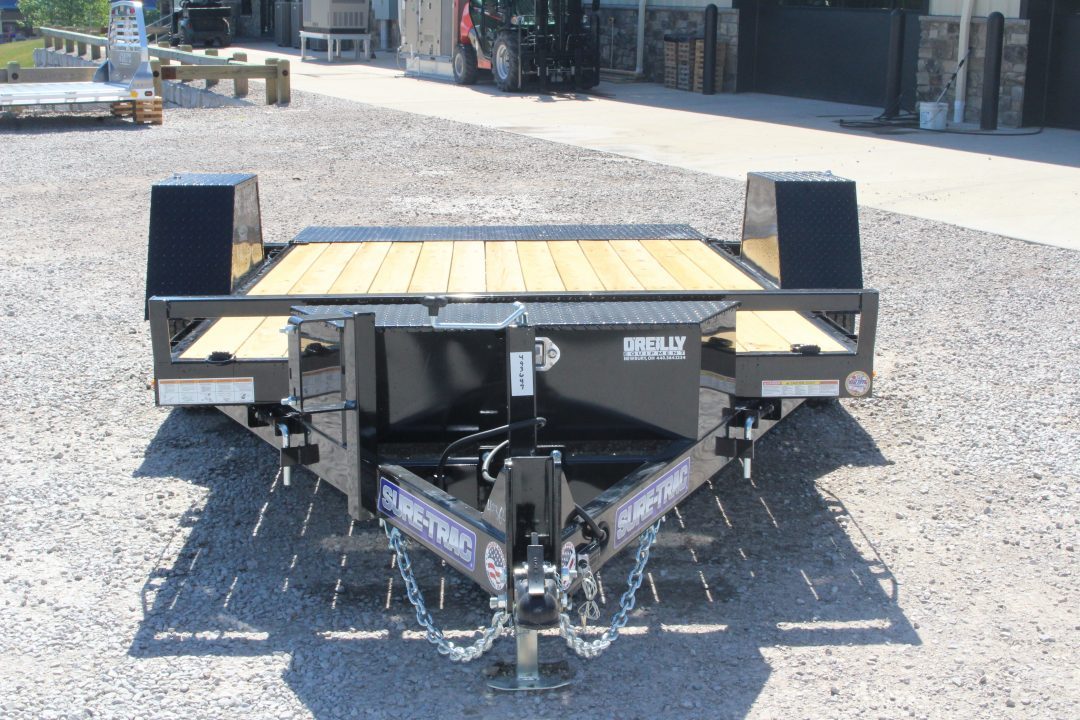New 2027 Sure-Trac 6' 6" x 12' Gravity Tilt Trailer - 10000# GVW