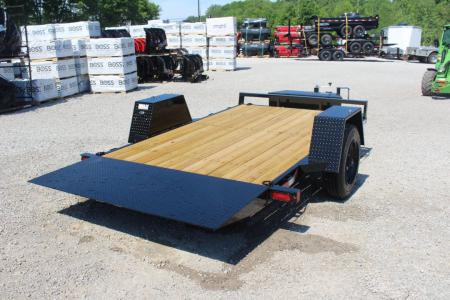 New 2027 Sure-Trac 6' 6" x 12' Gravity Tilt Trailer - 10000# GVW