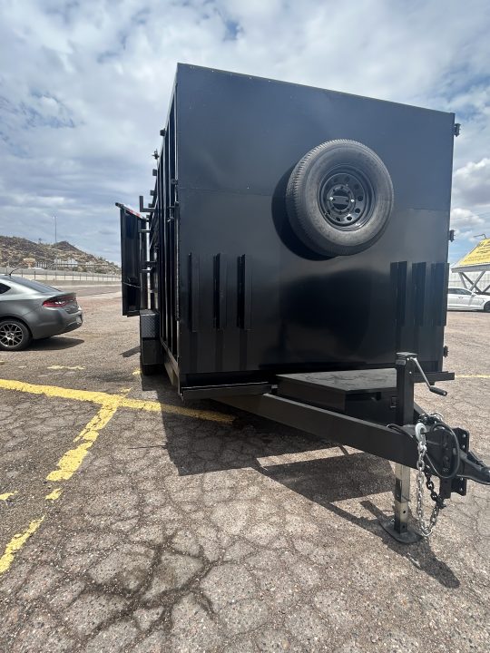 New 2027 Polestar 8x10x6 dump trailer Landscape Trailer