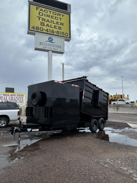 New 2027 Polestar 8x10x6 dump trailer Landscape Trailer